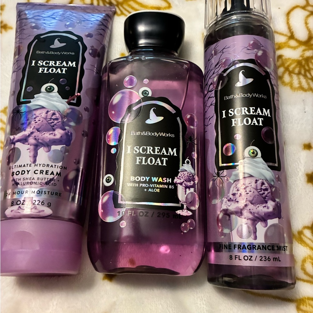 ๐ ๐ I Scream Float 3 Pc Set Body Wash Fragrance + Body Cream ๐ - Picture 3 of 4